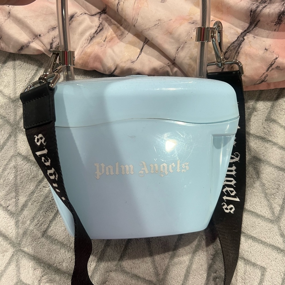 palm angels padlock bag